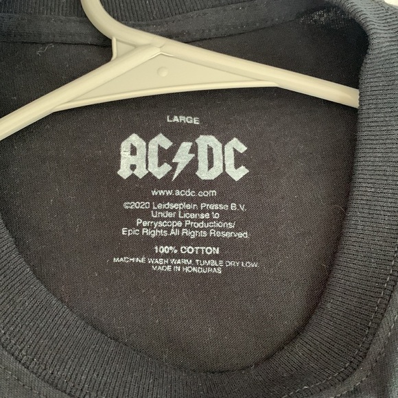 ACDC Band Tee Power Up Official Album Black Shirt size large - Picture 5 of 5
